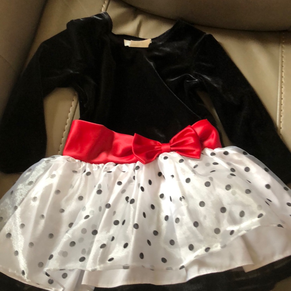 Bonnie Jean toddler Christmas dress